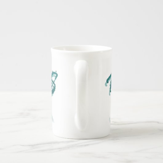 Reflektion Porzellantasse (Rückseite)