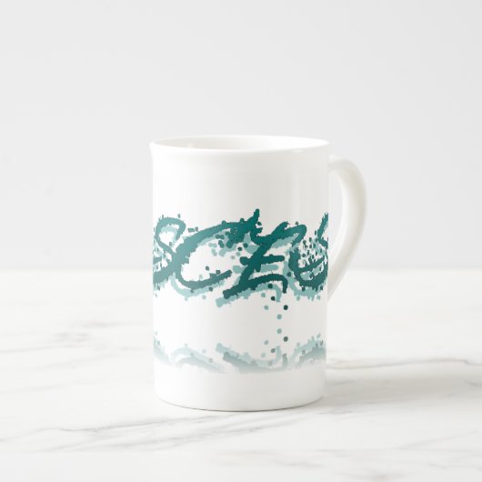 Reflektion Porzellantasse (Vorderseite Rechts)