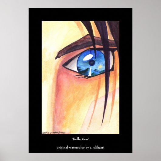 "Reflektion" Poster (Vorne)