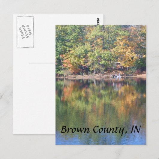 Reflektion Postkarte (Vorne/Hinten)