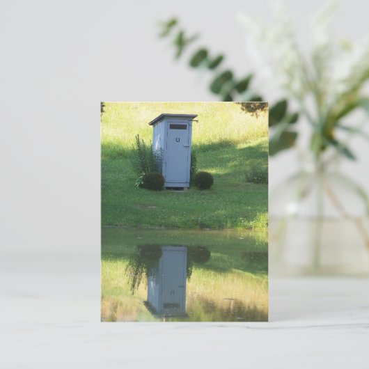 Reflektion Postkarte (Stehend Vorderseite)