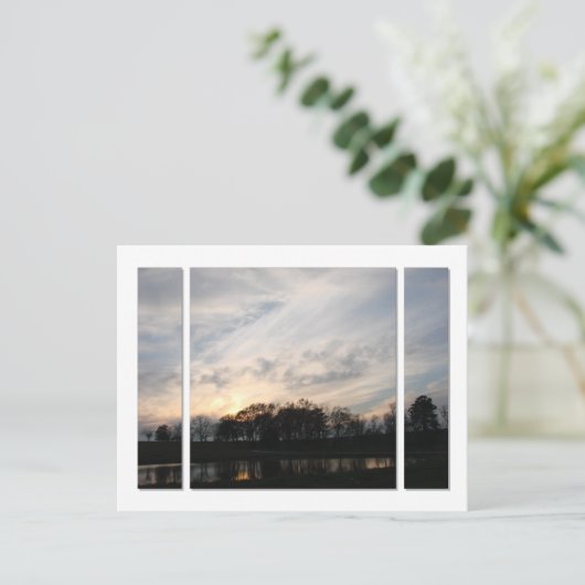 Reflektion Postkarte (Stehend Vorderseite)