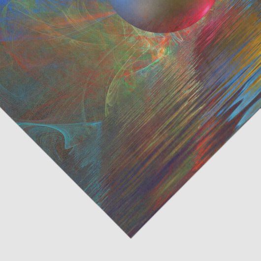 Reflektion Seidenpapier (Ausschnitt)
