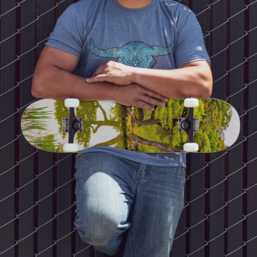 Reflektion Skateboard (Außenbereich 3)