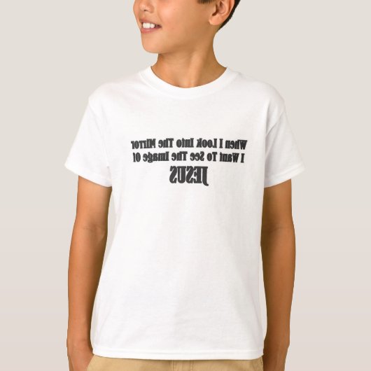 Reflektion-T - Shirt (Vorderseite)