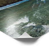 Reflektion über Lake Louise - Banff NP, Kanada Fotodruck (Ecke)