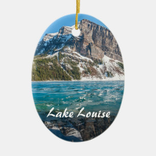 Reflektion über Lake Louise - Banff NP, Kanada Keramik Ornament