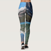 Reflektion über Lake Louise - Banff NP, Kanada Leggings (Rückseite)