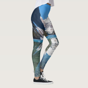 Reflektion über Lake Louise - Banff NP, Kanada Leggings