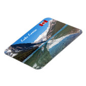 Reflektion über Lake Louise - Banff NP, Kanada Magnet (Linke Seite)