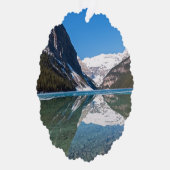Reflektion über Lake Louise - Banff NP, Kanada Ornament Karte (Rechts)