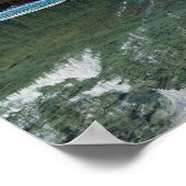 Reflektion über Lake Louise - Banff NP, Kanada Poster (Ecke)