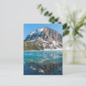 Reflektion über Lake Louise - Banff NP, Kanada Postkarte (Stehend Vorderseite)