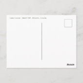 Reflektion über Lake Louise - Banff NP, Kanada Postkarte (Rückseite)