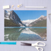 Reflektion über Lake Louise - Banff NP, Kanada Seidenpapier (Handwerk)