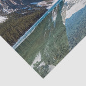 Reflektion über Lake Louise - Banff NP, Kanada Seidenpapier (Ausschnitt)