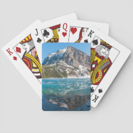 Reflektion über Lake Louise - Banff NP, Kanada Spielkarten