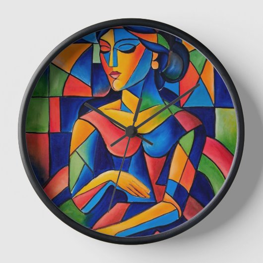 Reflektion Uhr (Vorderseite)