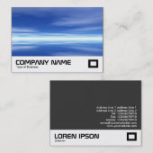 Reflektion Visitenkarte (Vorne/Hinten)