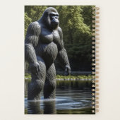 Reflektion von Bigfoot im Wasser Planer (Rückseite)