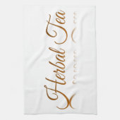 Reflektion von Kräutertee Geschirrtuch (Vertikal)