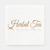 Reflektion von Kräutertee