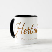 Reflektion von Kräutertee Tasse (Vorderseite Links)