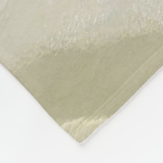 Reflektion Wolken Strand Ozean Fleecedecke (Ecke)