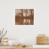 Reflektionen, 1843 (sepia-Foto) Poster (Küche)