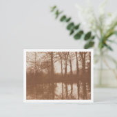 Reflektionen, 1843 (sepia-Foto) Postkarte (Stehend Vorderseite)