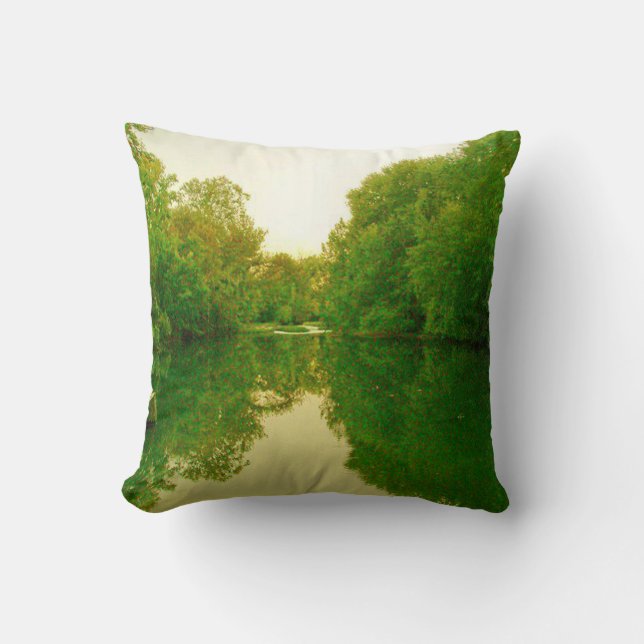 Reflektionen 4 Pilze Kissen (Vorderseite)