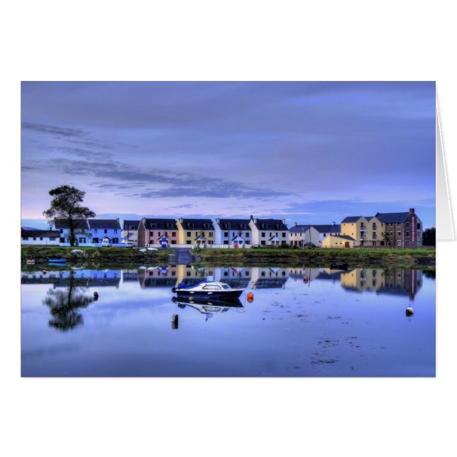 Reflektionen an den Booten (Vorderseite (Horizontal))