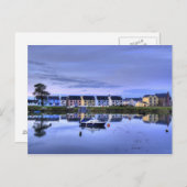 Reflektionen an den Booten Postkarte (Vorne/Hinten)