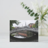 Reflektionen an der Wensum, Norwich Postkarte (Stehend Vorderseite)