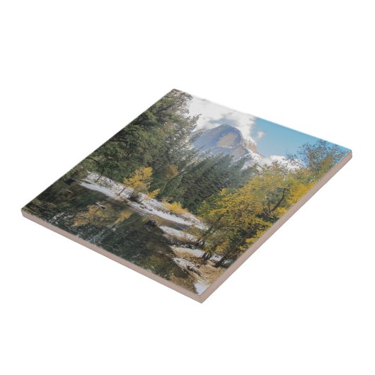 Reflektionen der halben Kuppel Fliese (Seite)