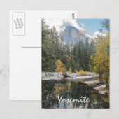 Reflektionen der halben Kuppel Postkarte (Vorne/Hinten)