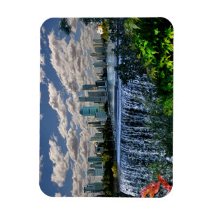 REFLEKTIONEN DER OZ-Brisbane-Wasserfälle Magnet