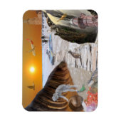 REFLEKTIONEN DER OZ WAVE ROCK BRISBANE MAGNET (Vertikal)