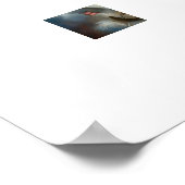 Reflektionen der Wahrheit - Surreales Spiegelposte Poster (Ecke)