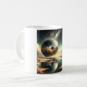 Reflektionen des Chaos Kaffeetasse (Vorderseite Links)
