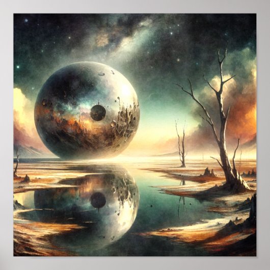 Reflektionen des Chaos Poster (Vorne)
