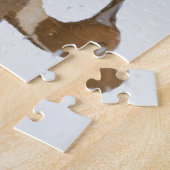 Reflektionen einer Nördlichen Hirschente Puzzle (Seite)