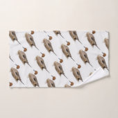 Reflektionen einer Nördlichen Nadelente Badhandtuch Set (Handtuch)