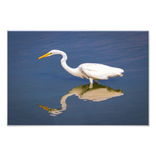 Reflektionen eines großformatigen Fotos Fotodruck