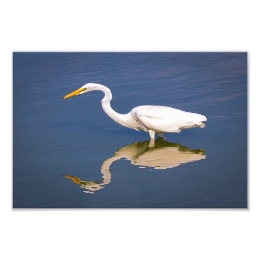 Reflektionen eines großformatigen Fotos Fotodruck (Vorne)