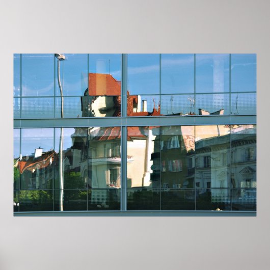 Reflektionen Fotografie Poster (Vorne)