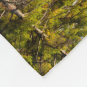 Reflektionen im Rotadlersee | Weiße Berge Fleecedecke (Ecke)