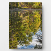 Reflektionen im Rotadlersee | Weiße Berge Fotoplatte (Vorderseite)