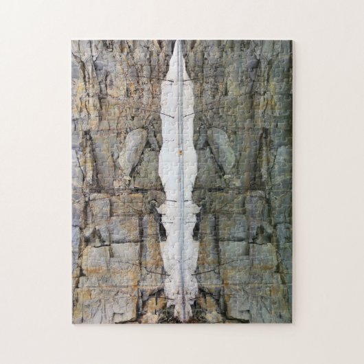 Reflektionen in der Teichart Puzzle (Vertikal)