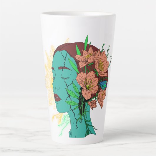 Reflektionen innerhalb von Artwork Milchtasse (Vorderseite)